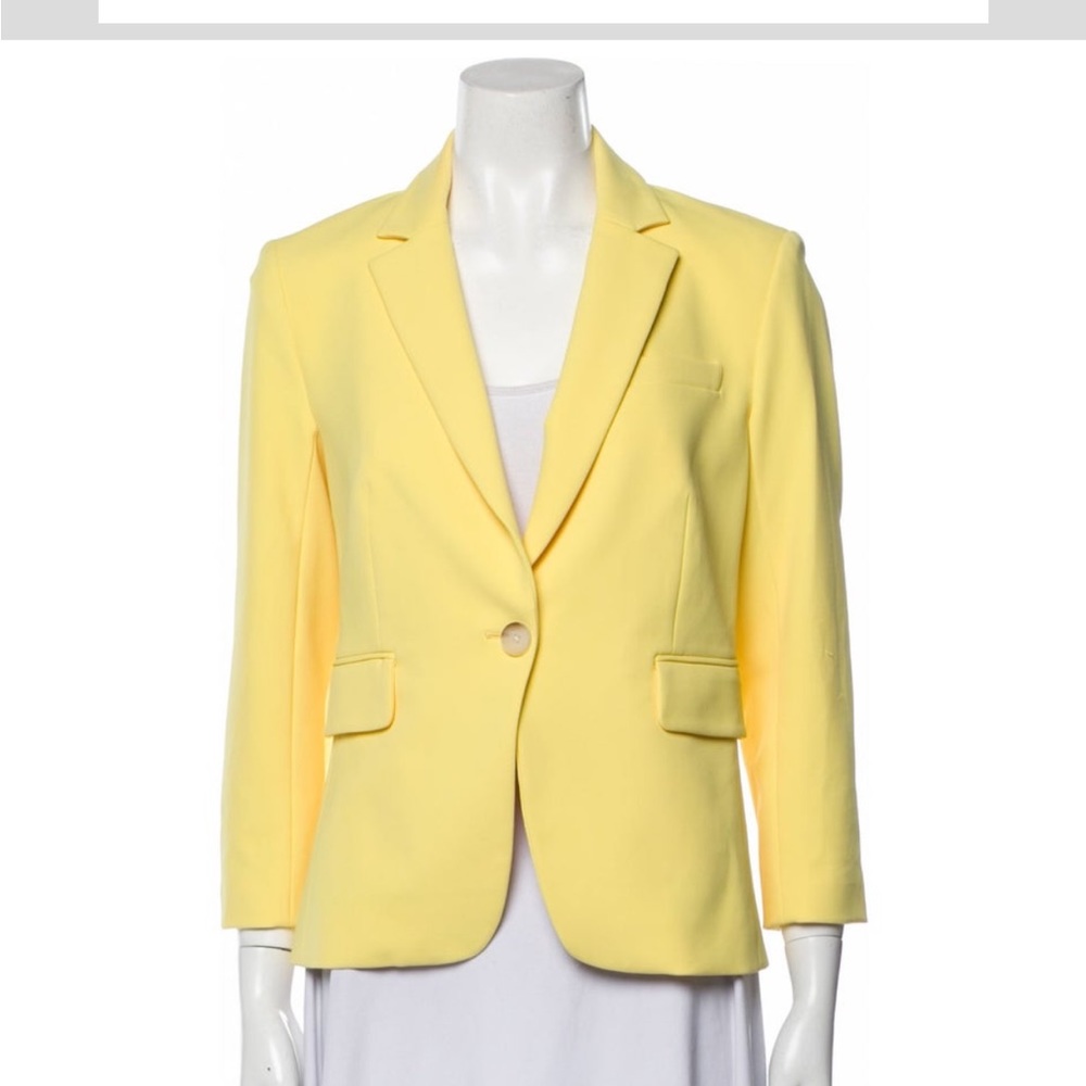 Veronica beard blazer yellow